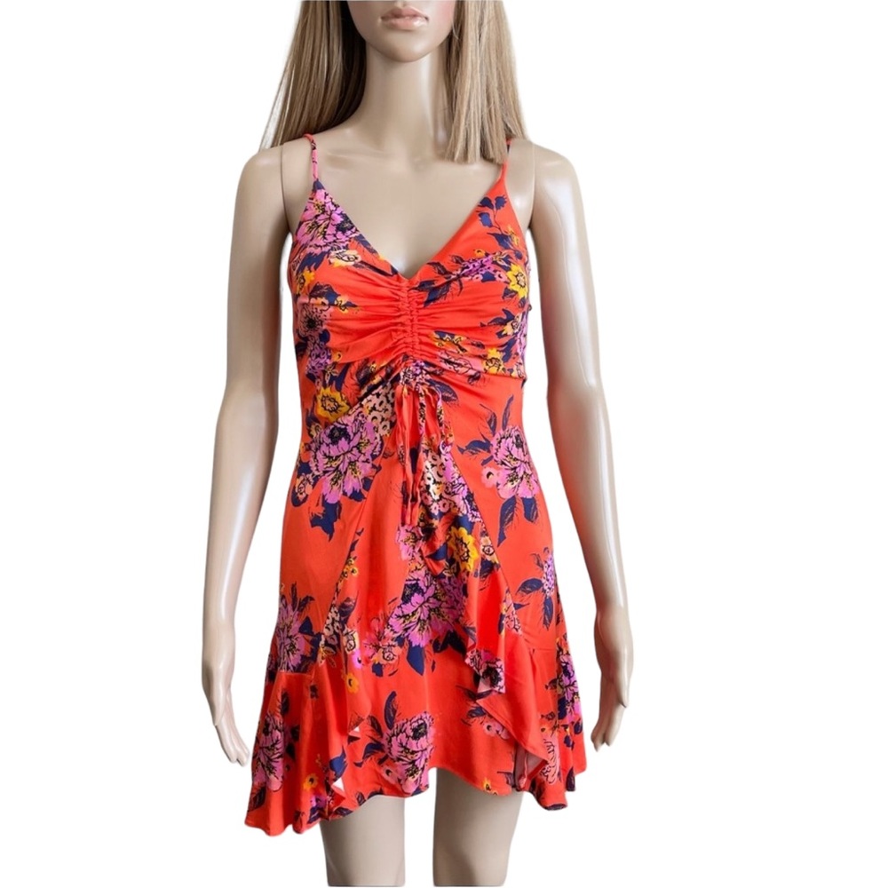 Free People Happy Heart Minidress XS NWT